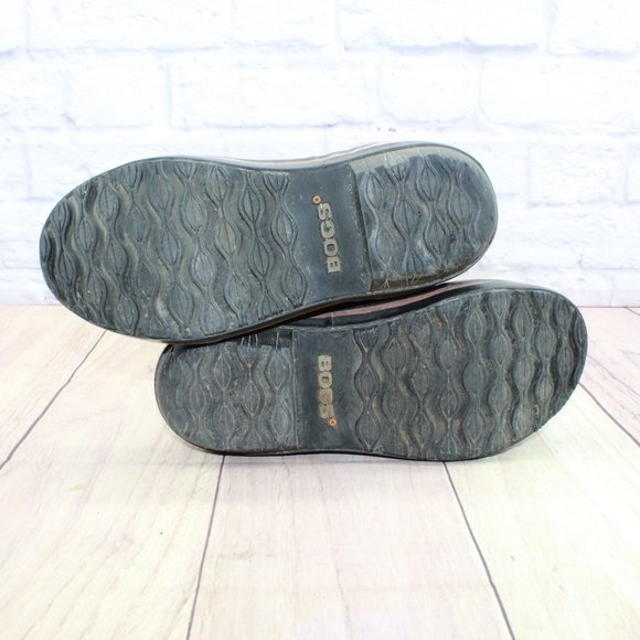 Bogs Plimsoll Leaf Pull on Insulated Rubber Outdoor Boots Size US 8 - Picture 10 of 10